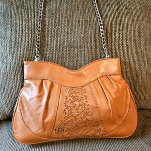 Free Endearment Kristel Crossbody Clutch Leather NWOT